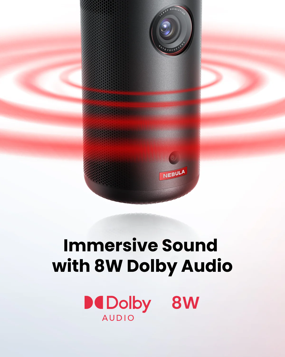 Nebula Capsule3 Projector view 4