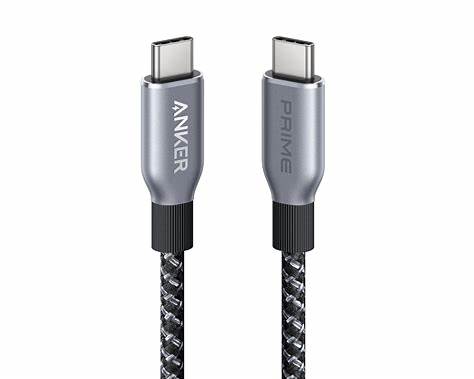 Anker Prime USB-C to USB-C Cable (3ft, 240W, Upcycled-Braided) view 2