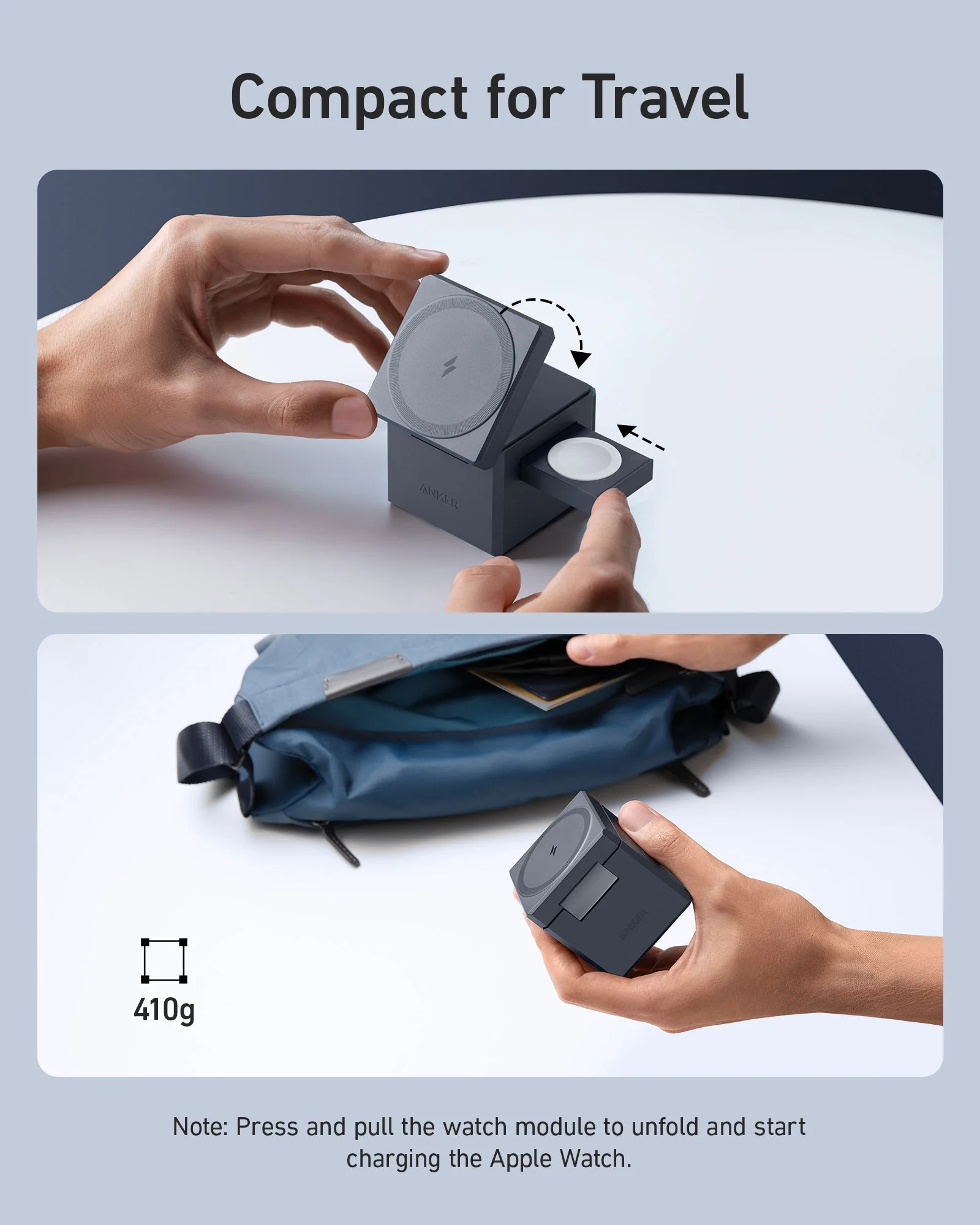 3-in-1 Cube with MagSafe view 3